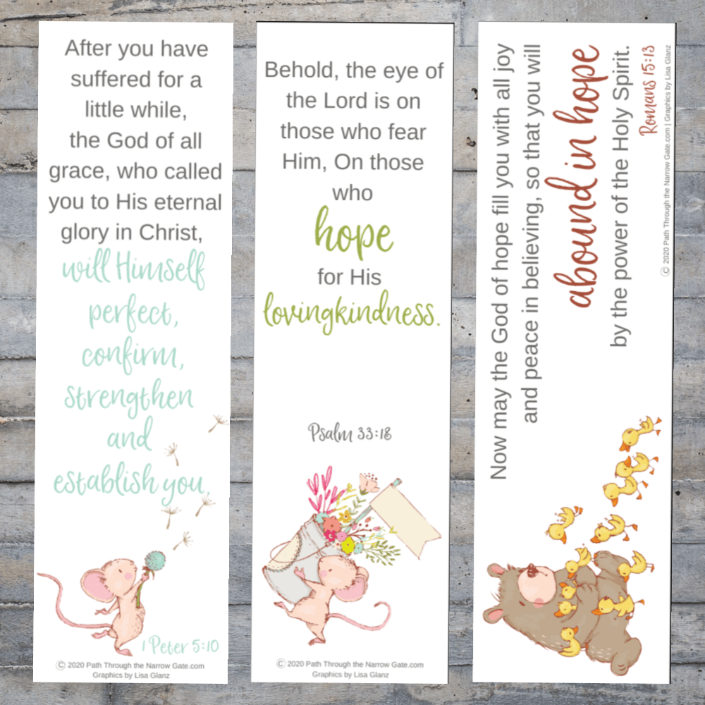 Printable Bible Verse Bookmarks - Kids Bible Teacher regarding Free Printable Bookmarks With Bible Verses