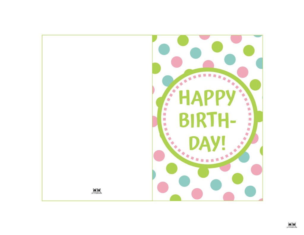 Printable Birthday Cards - 110 Free Birthday Cards | Printabulls intended for Free Printable Cards No Download Required