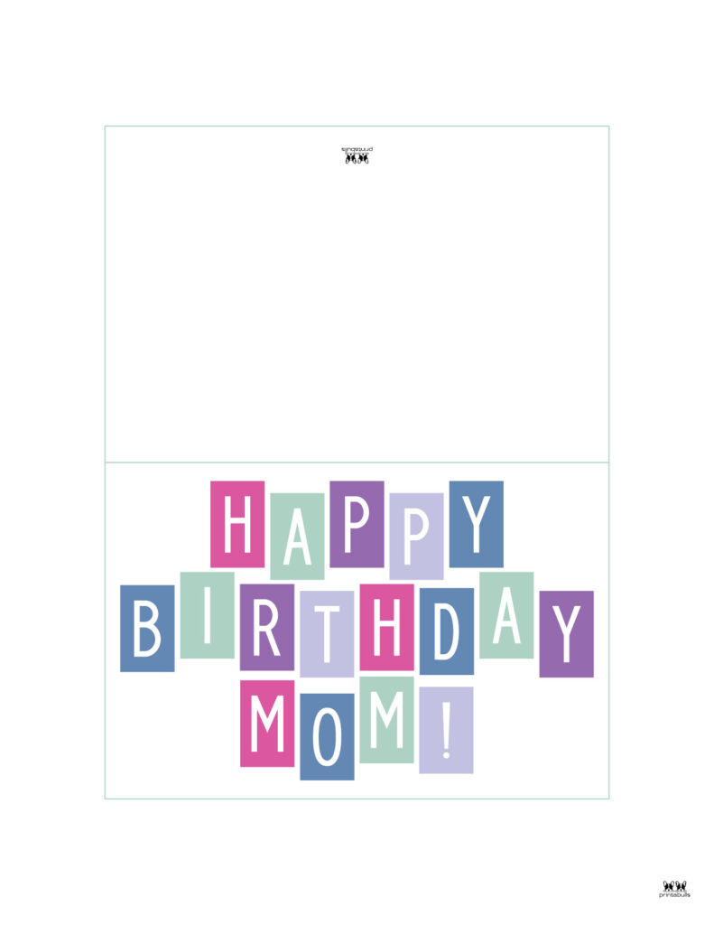 Printable Birthday Cards - 110 Free Birthday Cards | Printabulls within Free Printable Birthday Cards For Mom From Son