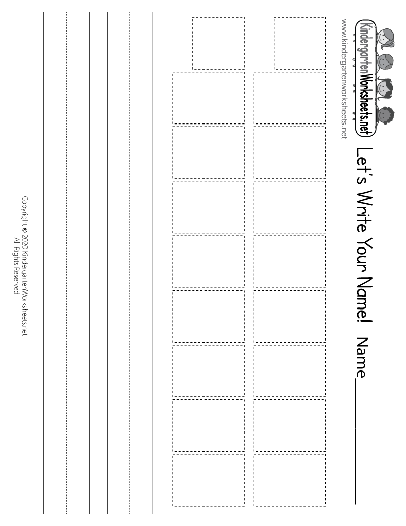 Printable Blank Name Writing Practice Worksheet - Page 3 pertaining to Free Printable Name Writing Practice