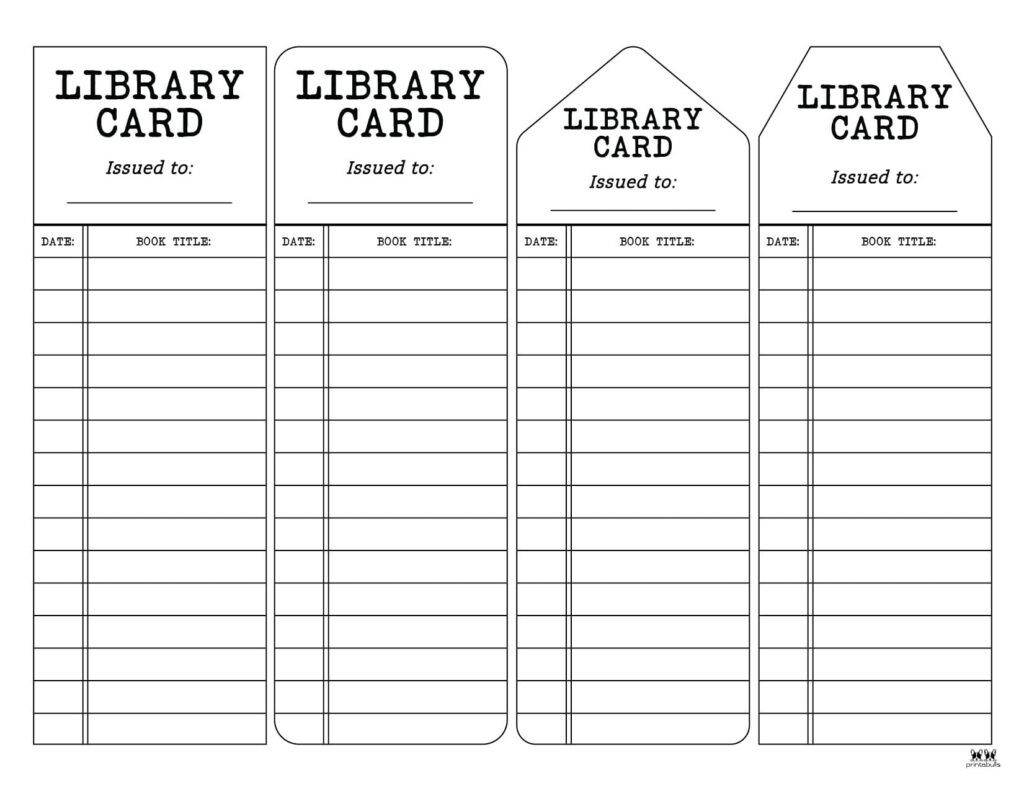 Printable Bookmarks - 500+ Free Bookmarks | Printabulls with regard to Free Printable Bookmarks For Libraries