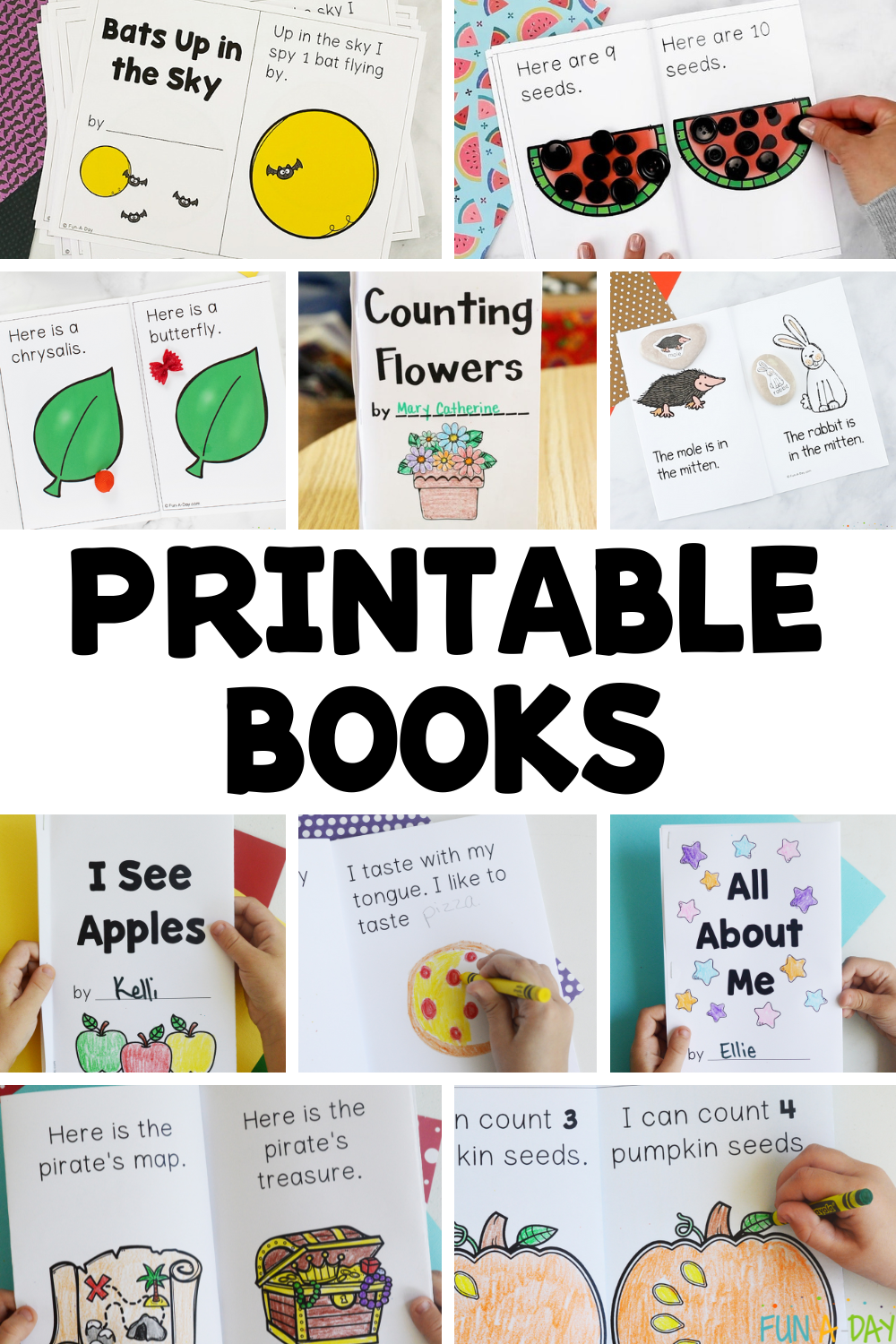 Printable Books For Preschool And Kindergarten for Free Printable Books for Kindergarten