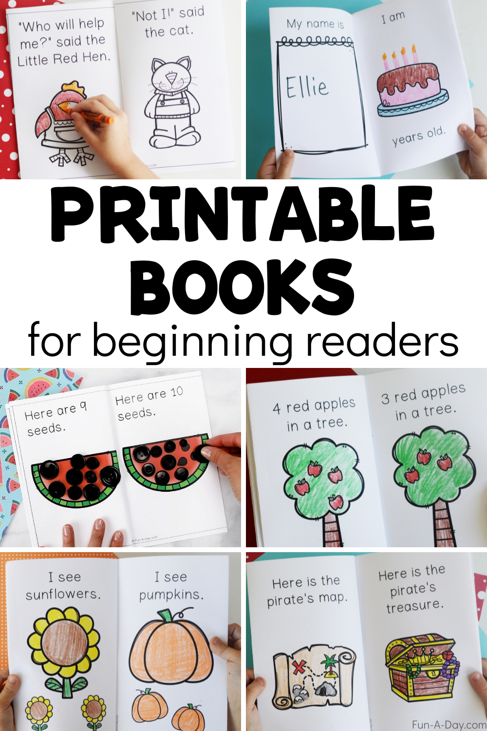 Printable Books For Preschool And Kindergarten for Free Printable Reading Books For Preschool