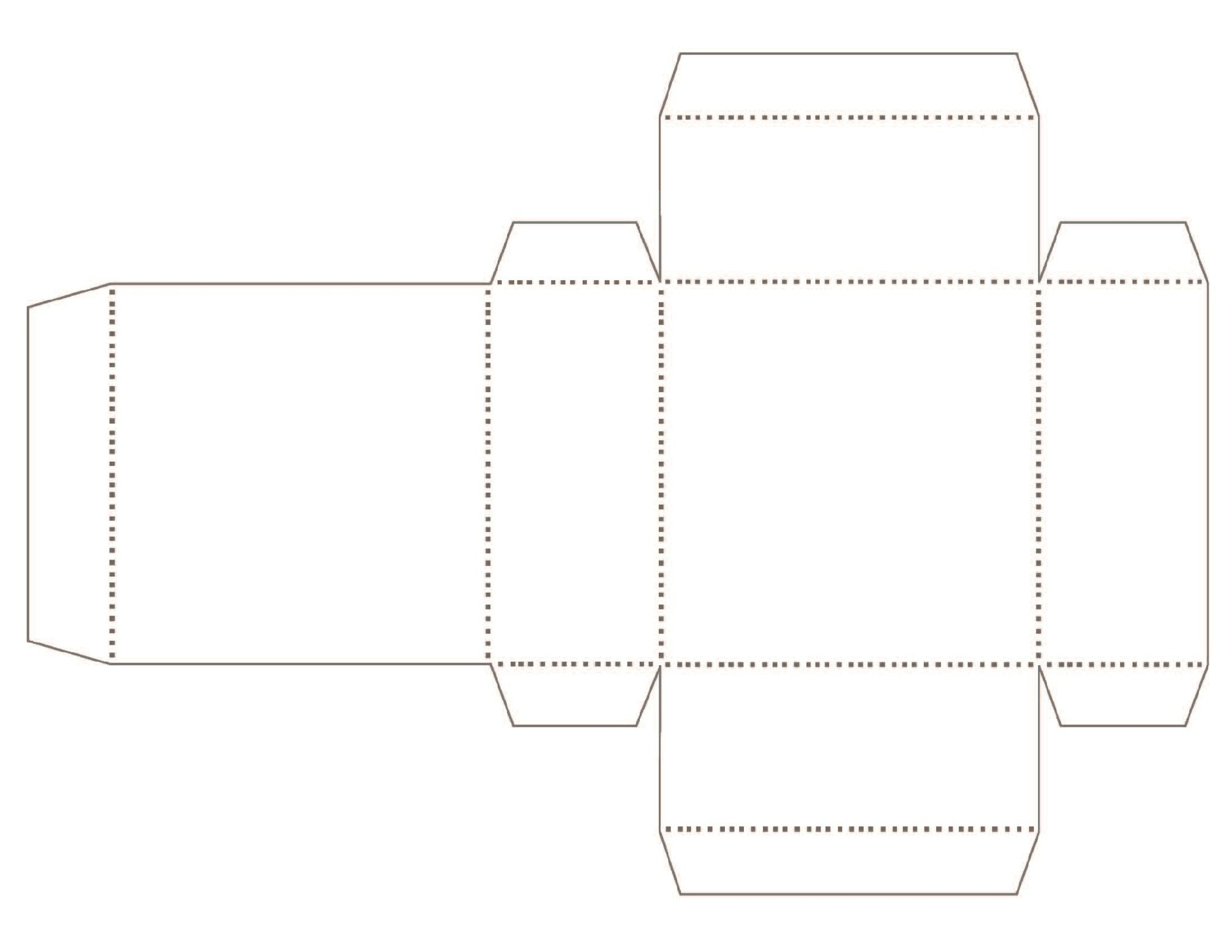 Printable Box Templates For Bags Or Gifts | Box Template throughout Free Printable Box Patterns