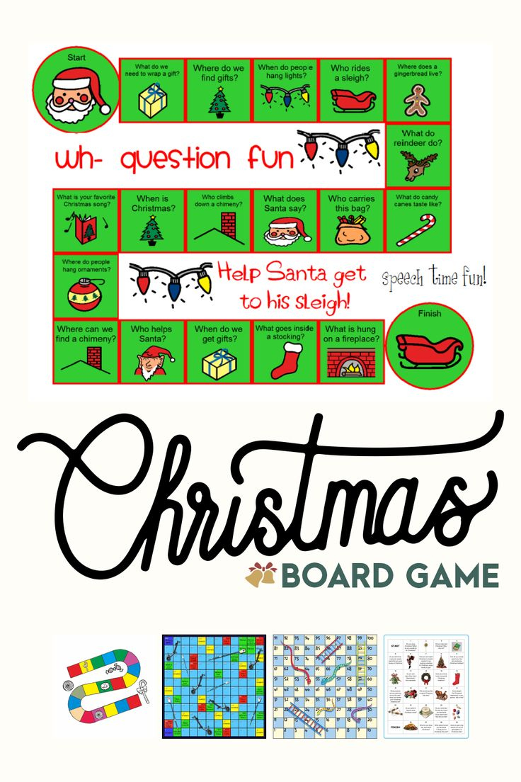 Printable Christmas Board Games | Christmas Board Games, Printable with Free Printable Christmas Board Games