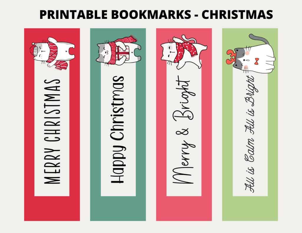 Printable Christmas Bookmarks - My Printable Home for Free Printable Christmas Bookplates