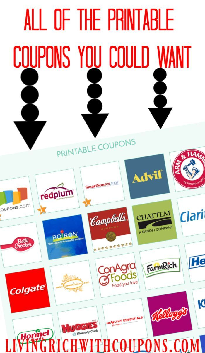 Printable Coupons 2024 | Living Rich With Coupons® inside Manufacturer Coupons Free Printable Groceries