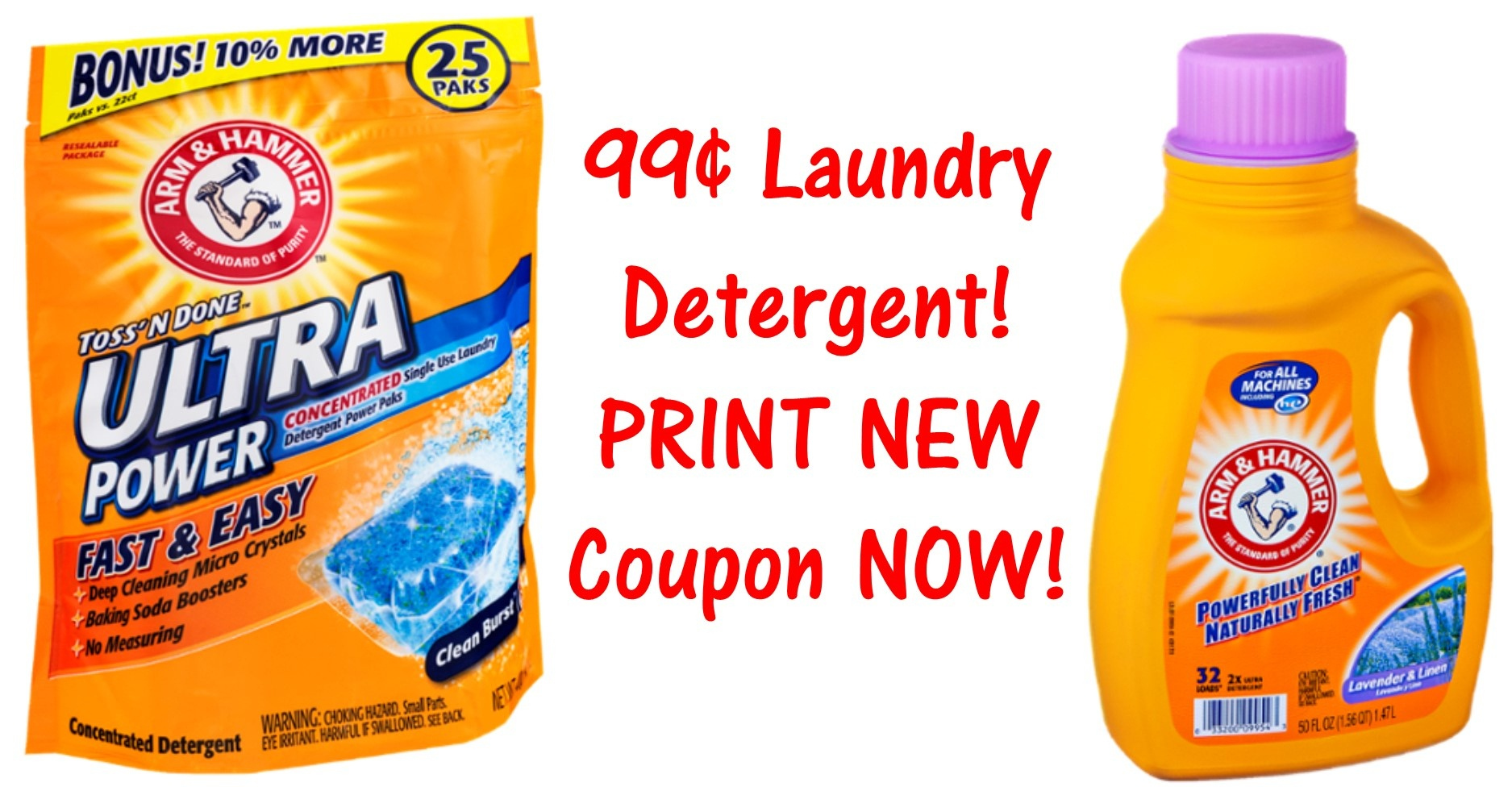 Printable Coupons For Arm And Hammer Laundry Detergent with regard to Free Printable Arm And Hammer Coupons