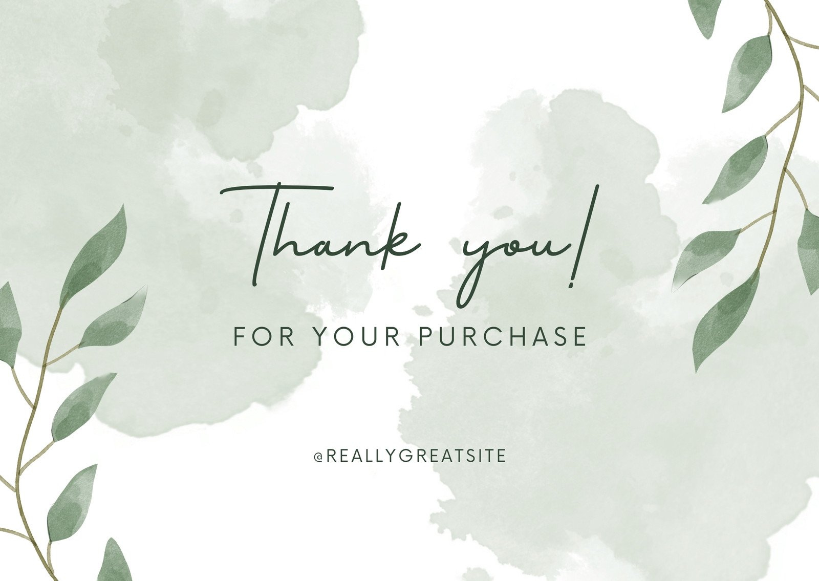 Printable, Customizable Thank You Card Templates | Canva inside Free Printable Custom Thank You Cards