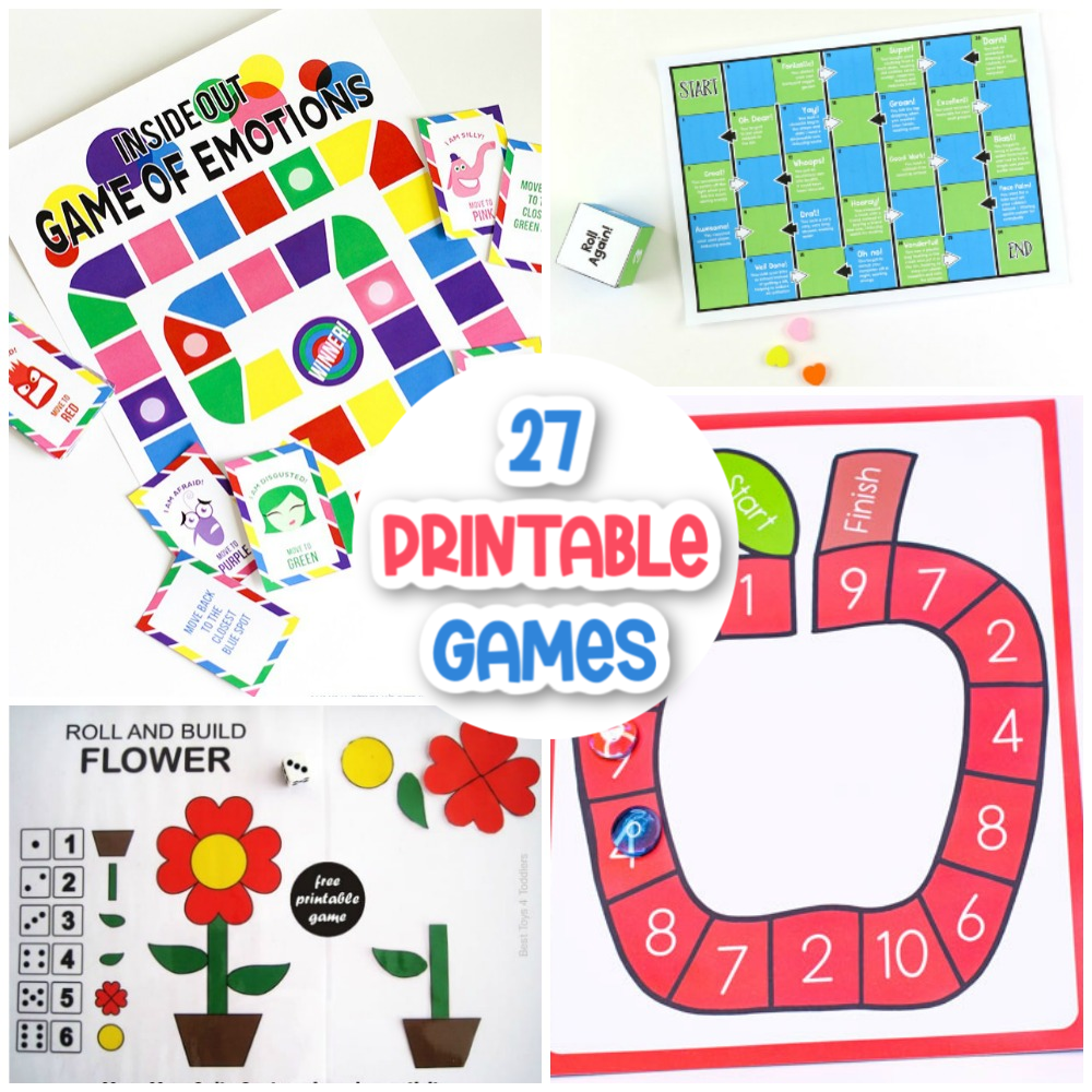 Printable Games For Kids - Messy Little Monster for Free Printable Games