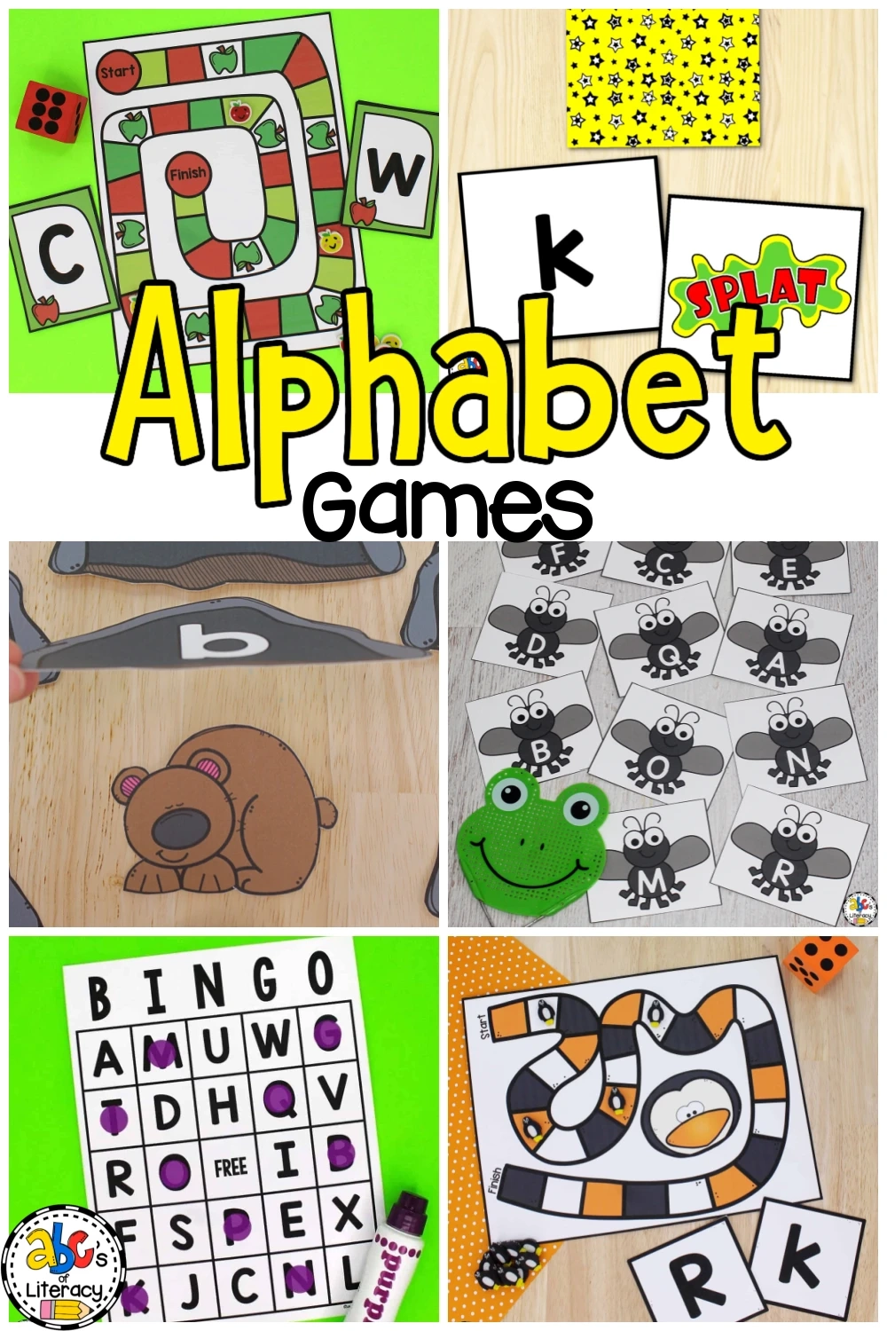 Printable Letter Recognition Games with regard to Free Printable Alphabet Games