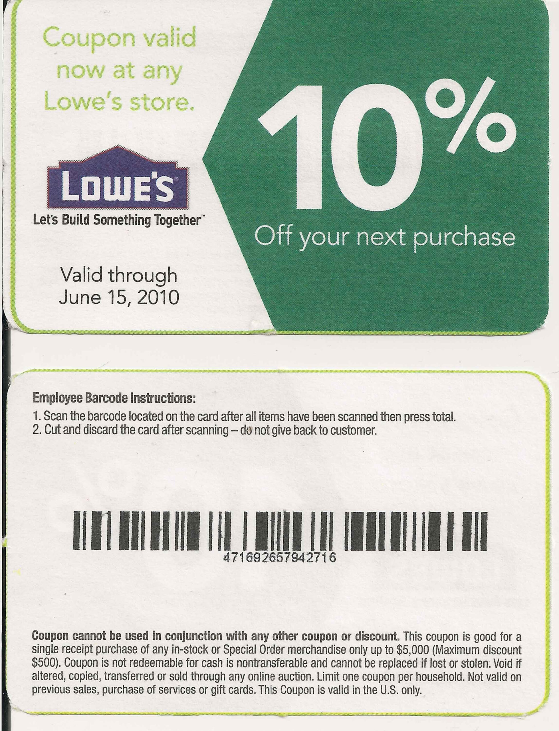 Printable Lowes Coupon 20% Off &amp;amp;10 Off Codes April 2024 | Lowes for Lowes Coupon Printable Free