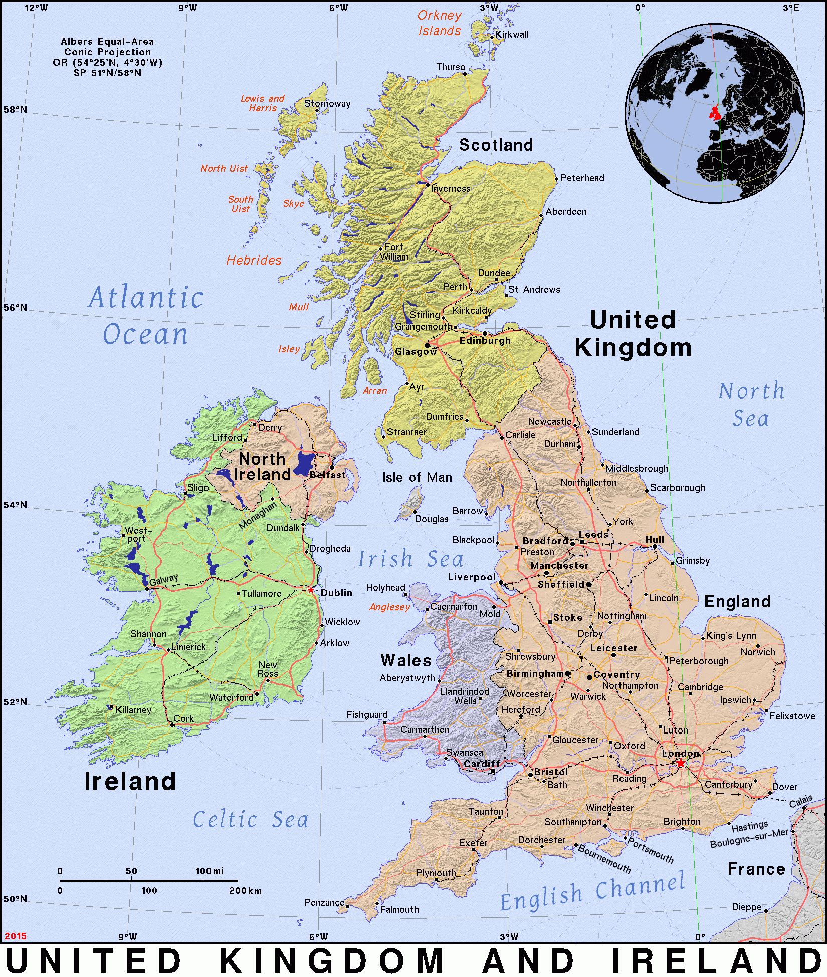 Printable Map Uk United Kingdom | United Kingdom And Ireland inside Free Printable Map Of Uk And Ireland