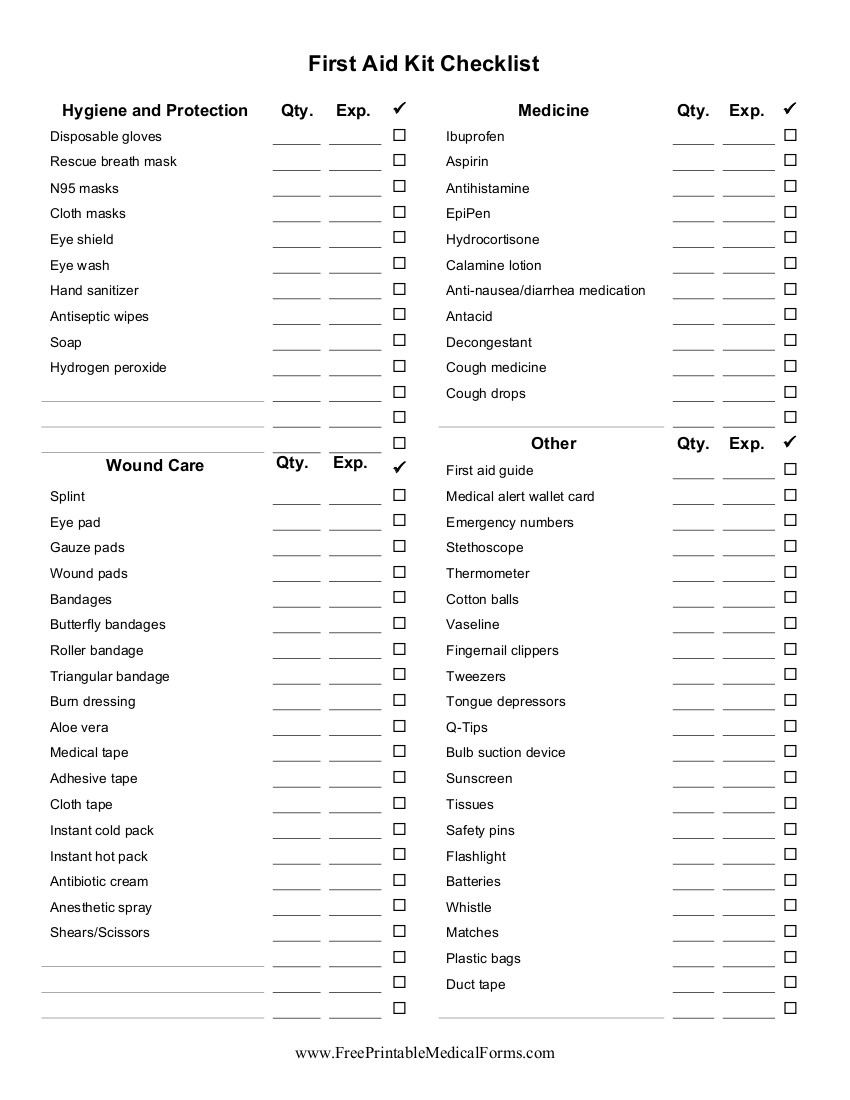 Printable Medical Forms, Journals, Charts And More | Free Printables for Free Printable Caregiver Forms