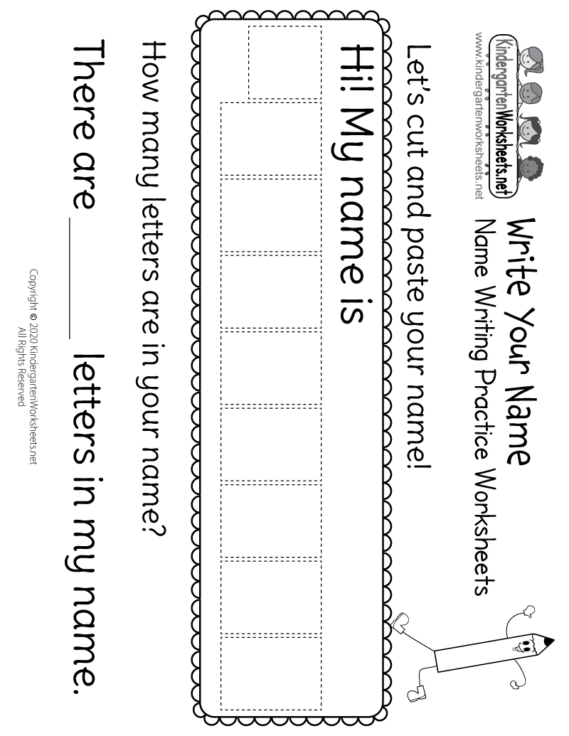 Printable Name Writing Practice Worksheet - Page 1 pertaining to Free Printable Name Writing Practice