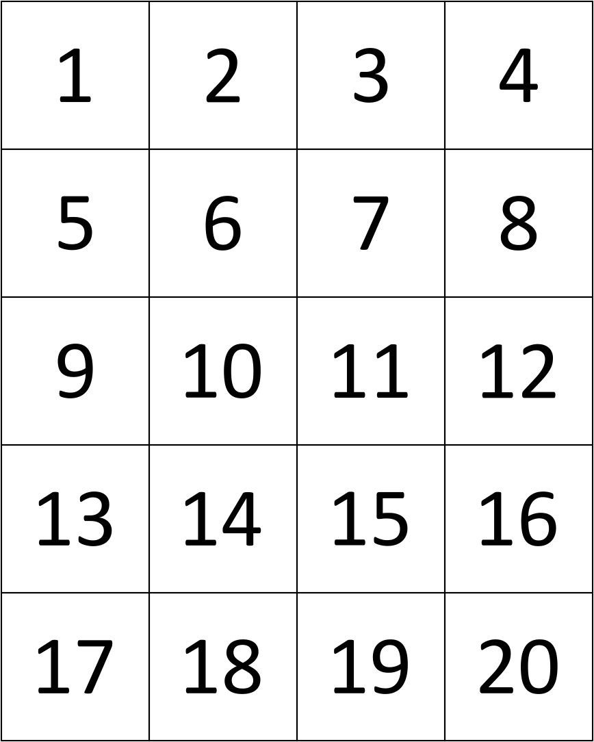 Printable Number Flash Cards 1-20 regarding Free Printable Numbers 1-20