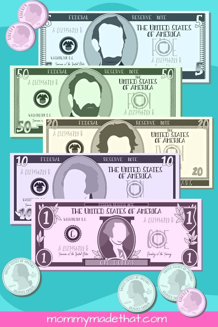 Printable Play Money (Lots Of Free Fake Money Templates with Free Printable Money