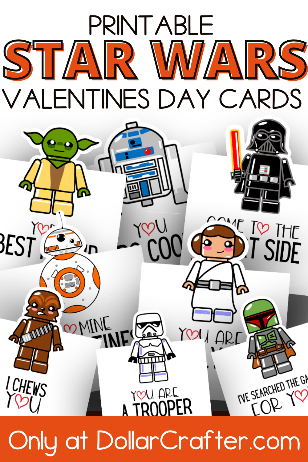 Printable Star Wars Lego Valentines Day Cards | Star Wars with regard to Free Printable Lego Star Wars Valentines