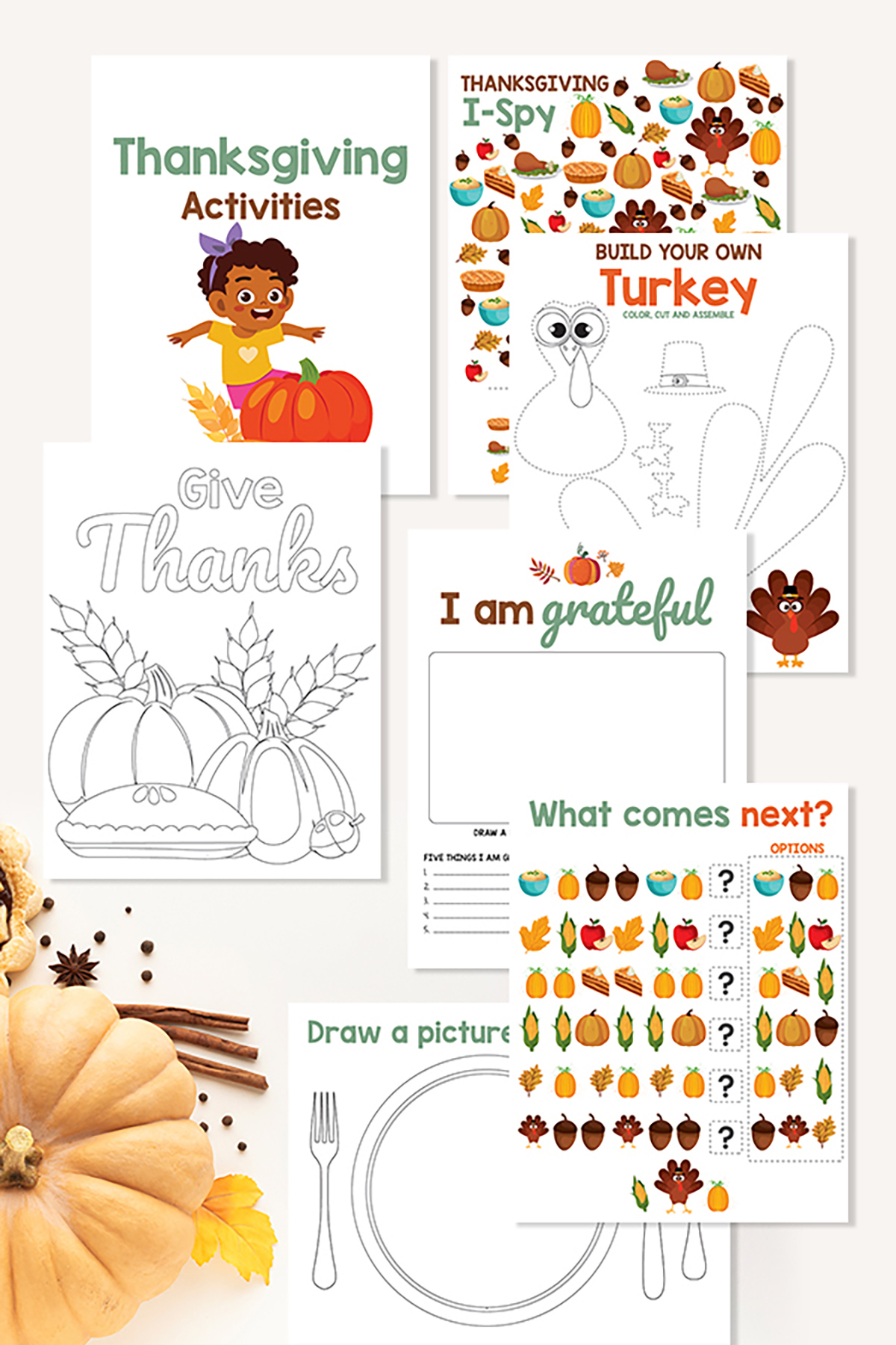 Printable Thanksgiving Activities For Kids - Extreme Couponing Mom with regard to Free Printable Kindergarten Thanksgiving Activities