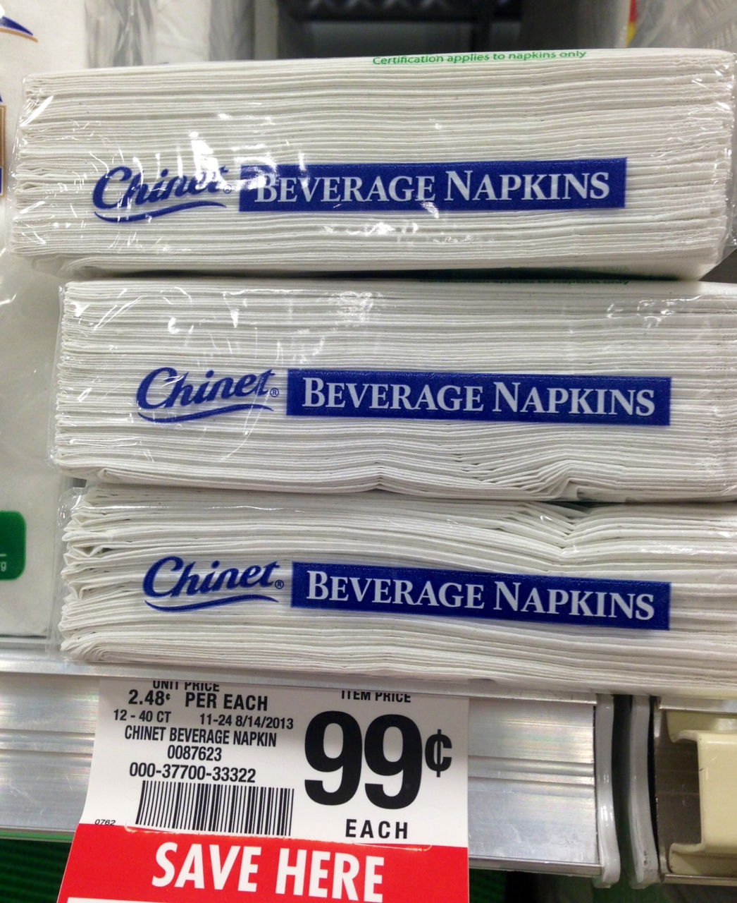 Publix Shoppers: Get Free Chinet Napkins for Free Printable Chinet Coupons