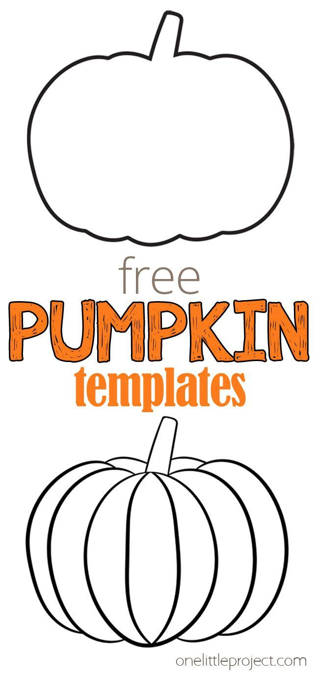 Pumpkin Template | Pumpkin Template, Pumpkin Templates Free pertaining to Pumpkin Cutouts Printable Free