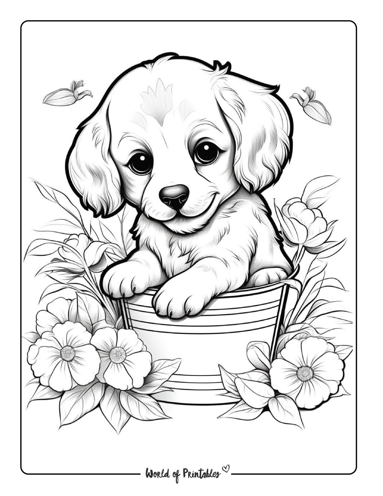 Puppy Coloring Pages | Dog Coloring Page, Animal Coloring Pages regarding Colouring Pages Dogs Free Printable