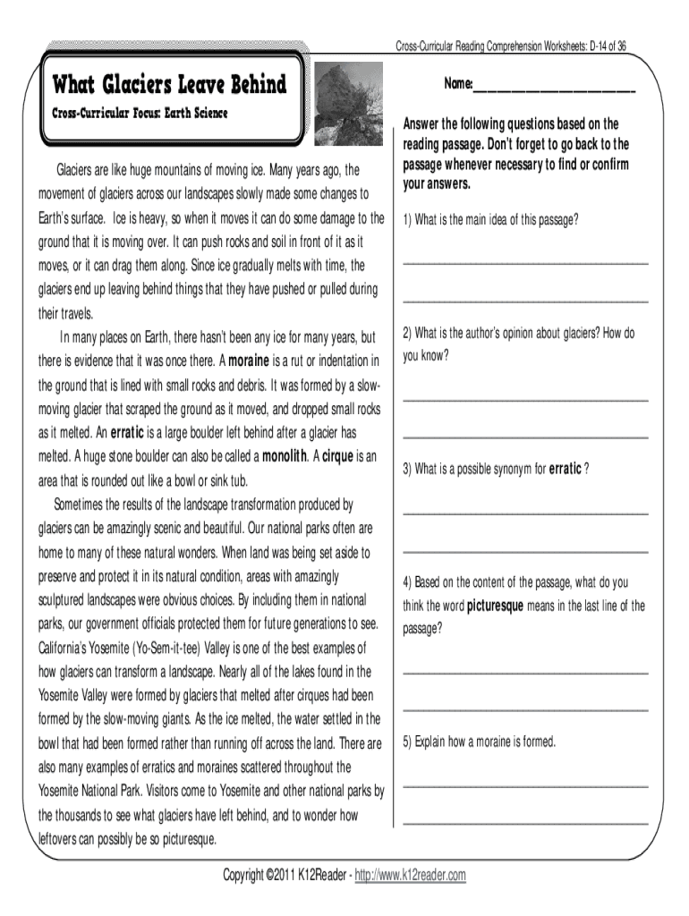 Reading Comprehension Grade 4 Pdf Free Download: Fill Out &amp;amp; Sign for Free Printable English Comprehension Worksheets for Grade 4