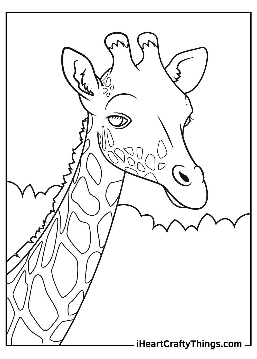 Realistic Animal Coloring Pages | Animal Coloring Pages, Giraffe intended for Free Printable Realistic Animal Coloring Pages