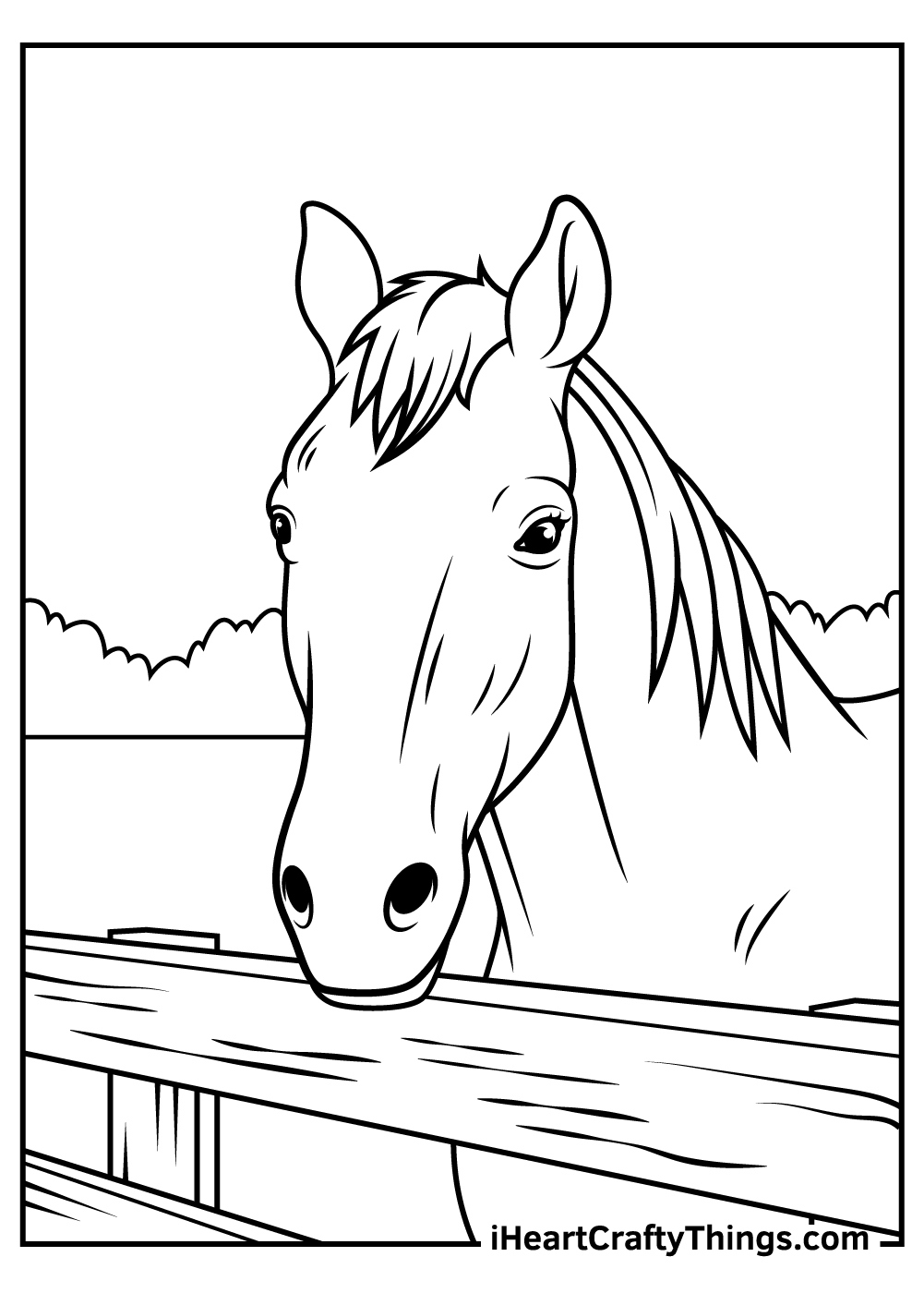 Realistic Horse Coloring Pages (Updated 2024) regarding Free Printable Realistic Horse Coloring Pages