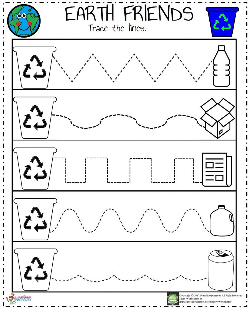 Recycle Worksheet – Preschoolplanet inside Free Printable Recycling Worksheets