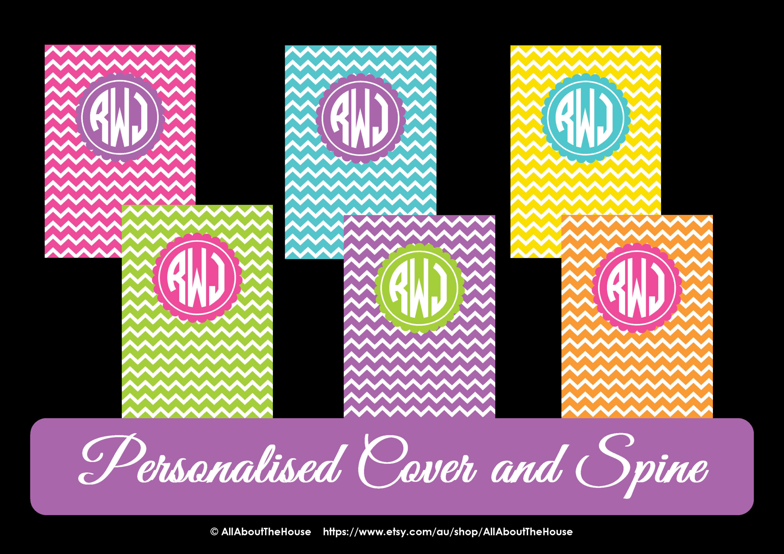 Sale! And New Monogram Binder Covers! | Allaboutthehouse Printables intended for Free Printable Monogram Binder Covers