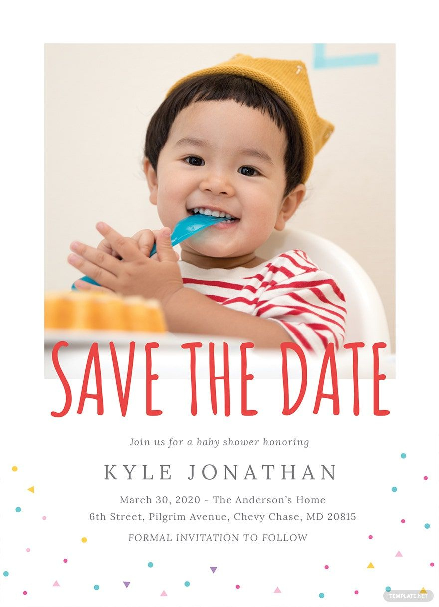 Save The Date Birthday Invitation Template In Word, Illustrator with regard to Free Printable Save The Date Birthday Invitations