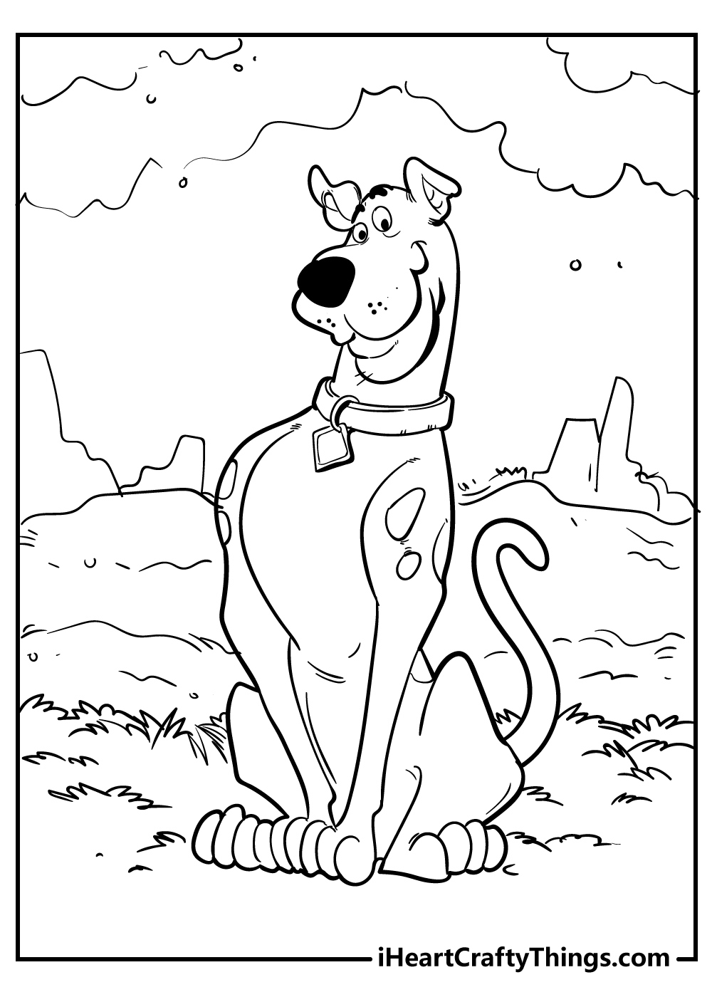 Scooby Doo Coloring Pages (100% Free Printables) regarding Free Printable Coloring Pages Scooby Doo