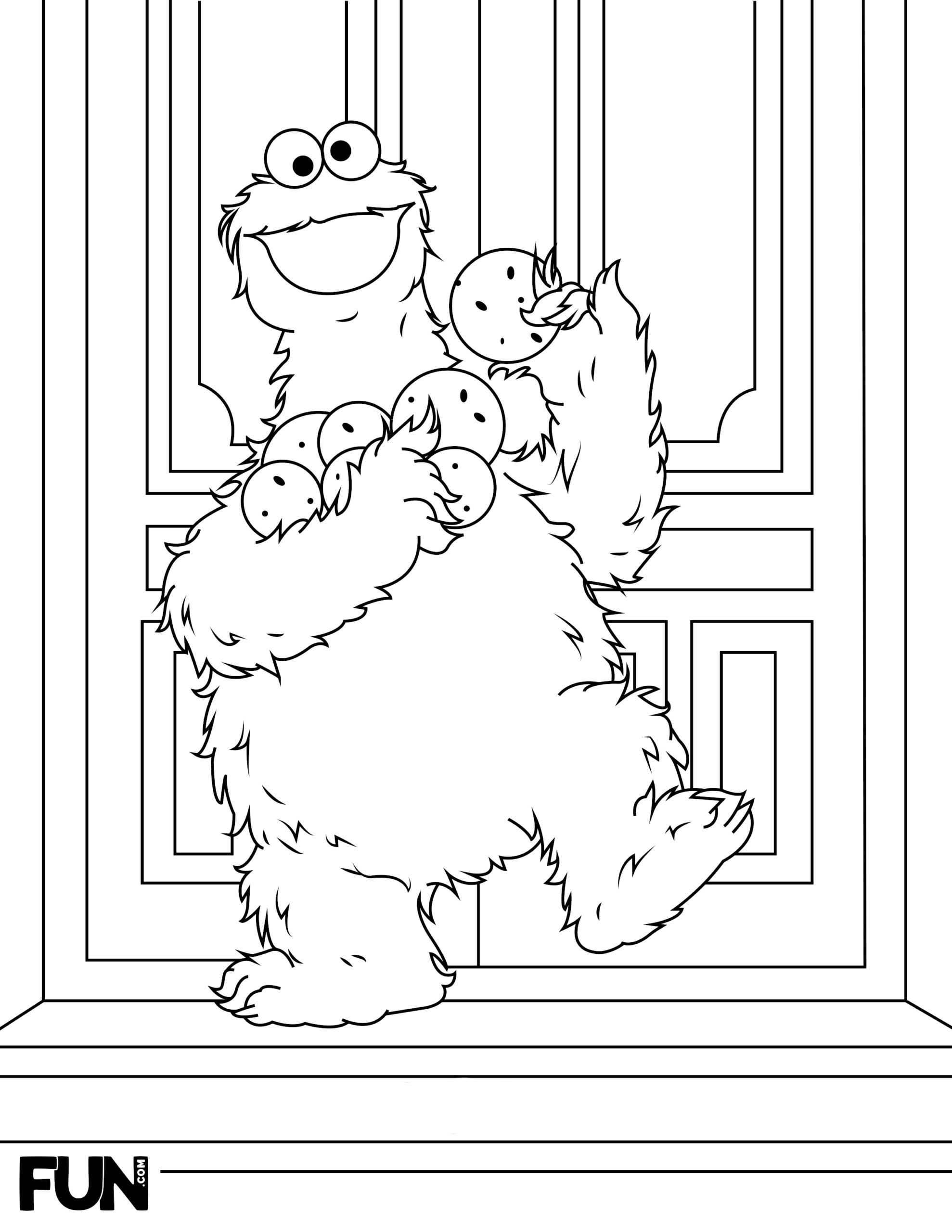 Sesame Street Coloring Pages [Printables] - Fun Blog in Free Printable Coloring Pages Sesame Street Characters