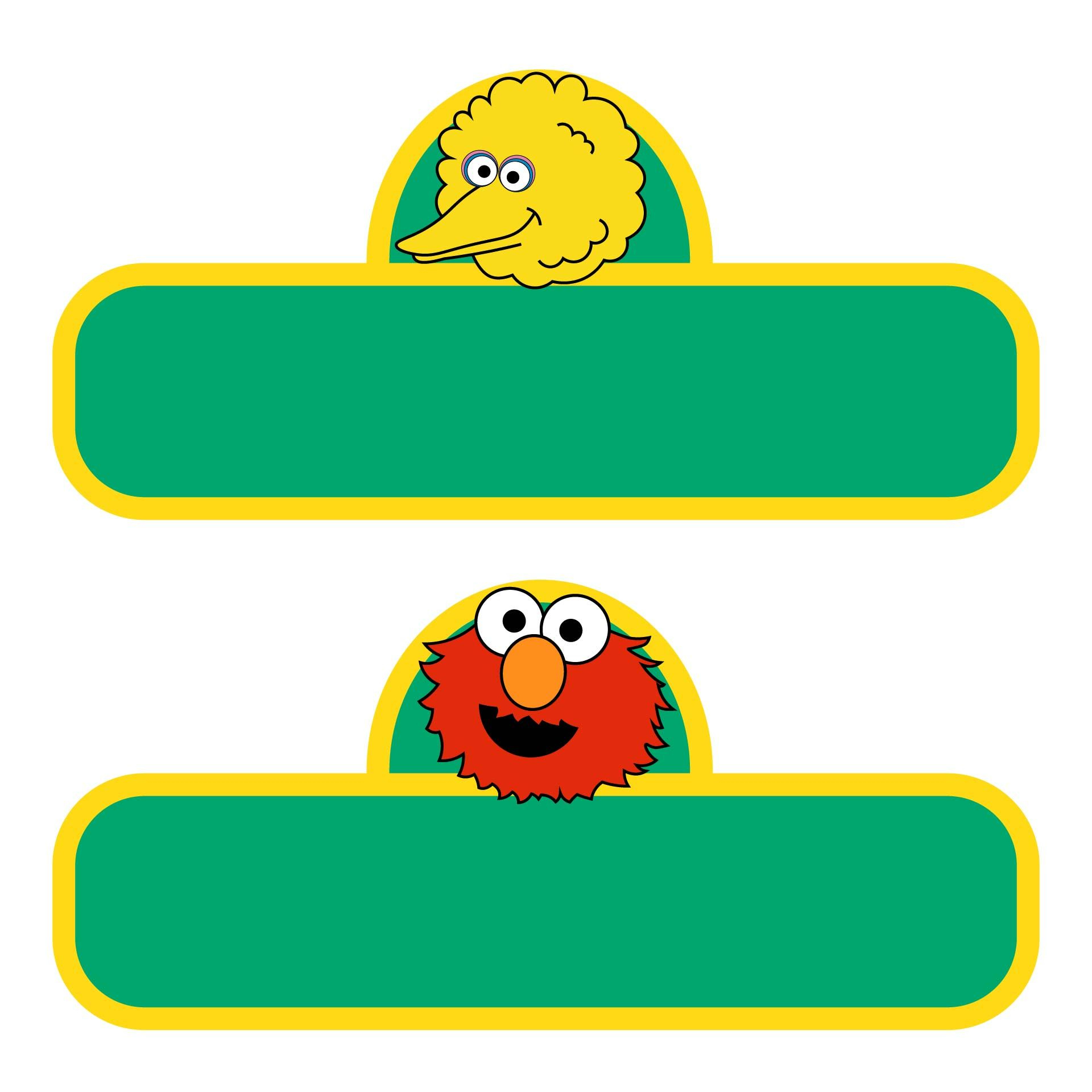 Sesame Street Sign Template - 10 Free Pdf Printables | Printablee within Free Printable Sesame Street Sign Template