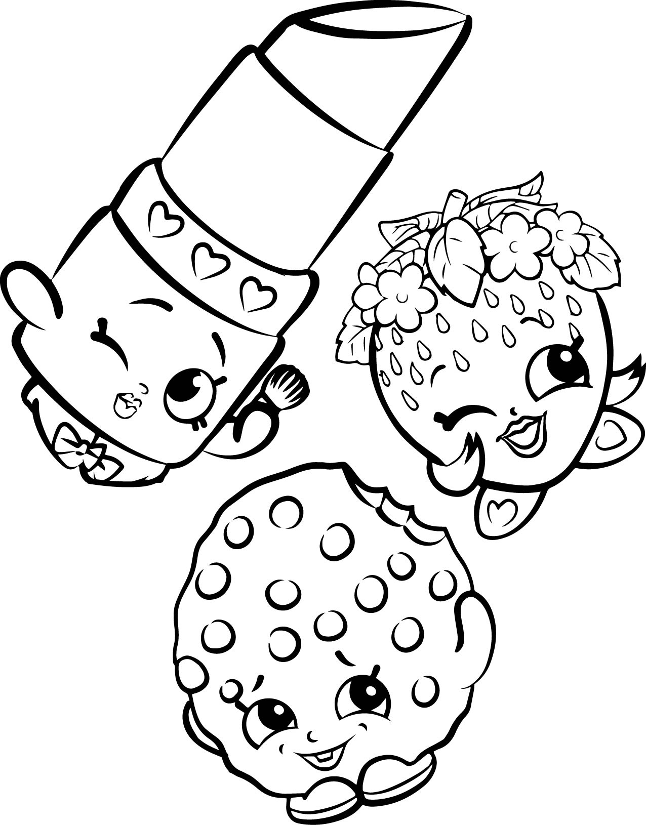 Shopkins Coloring Pages - Best Coloring Pages For Kids throughout Shopkins Free Printables