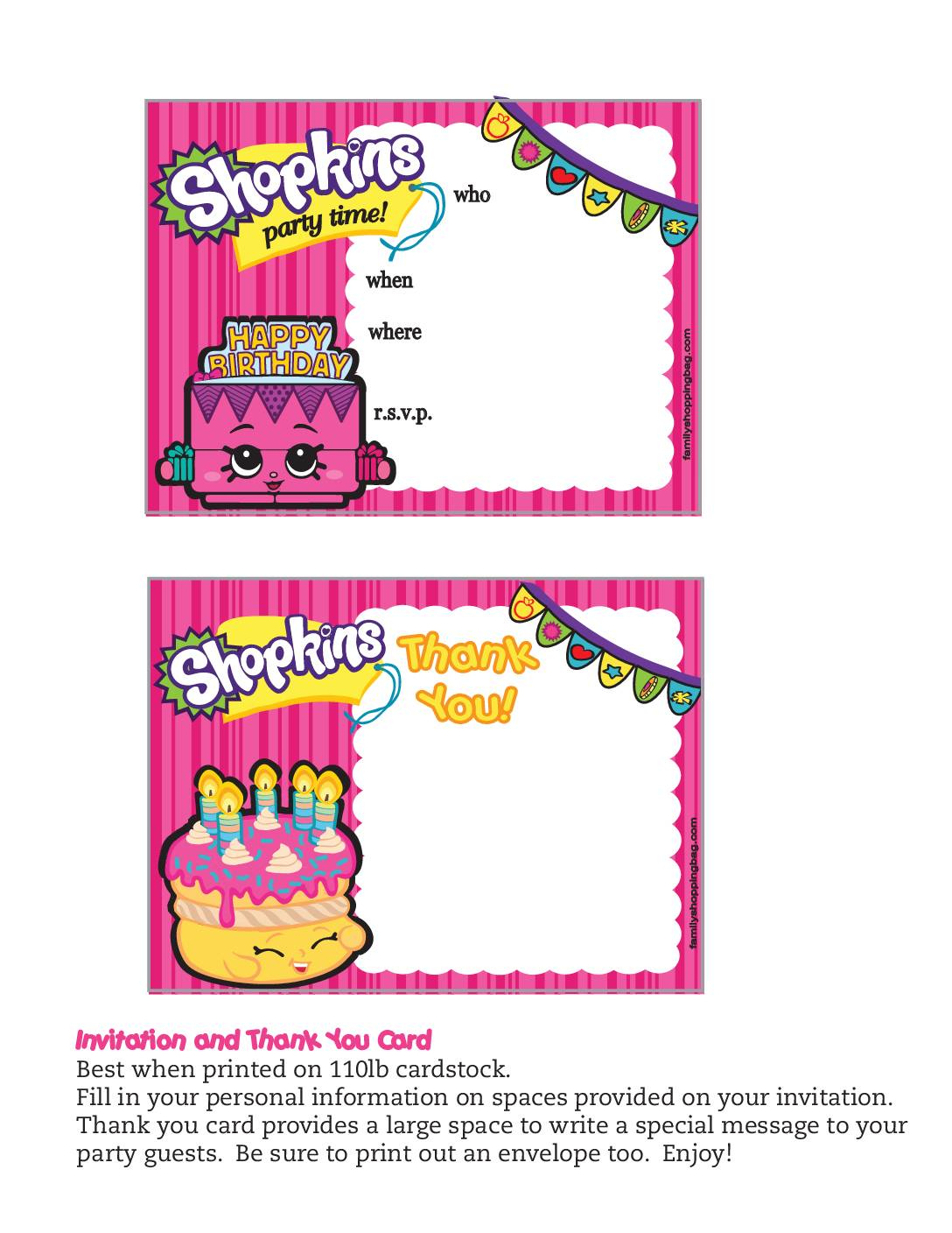 Shopkins Printable Banner 8 throughout Shopkins Banner Printable Free