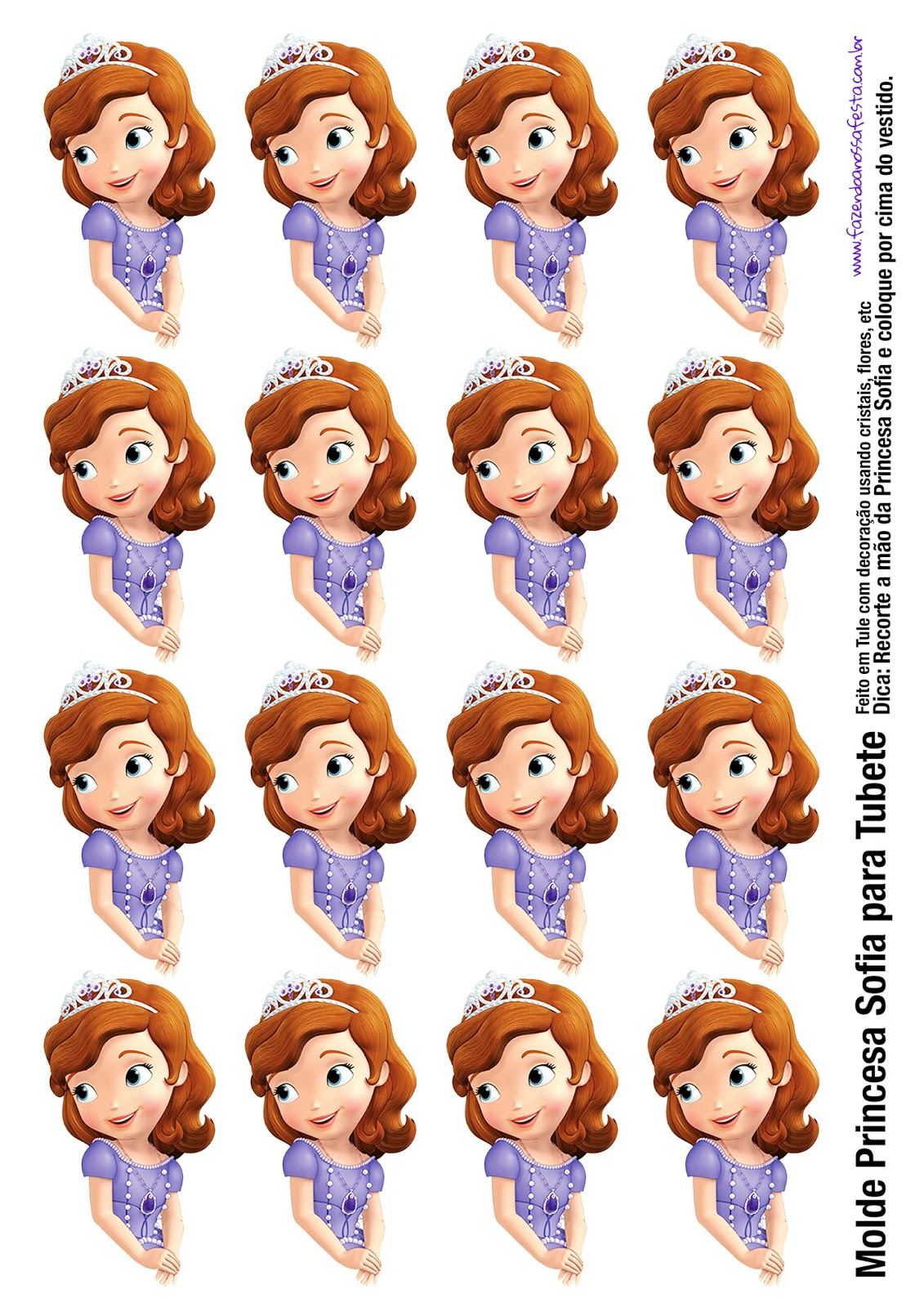 Sofia The First Free Printable Centerpieces. - Oh My Fiesta! In pertaining to Sofia The First Cupcake Toppers Free Printable