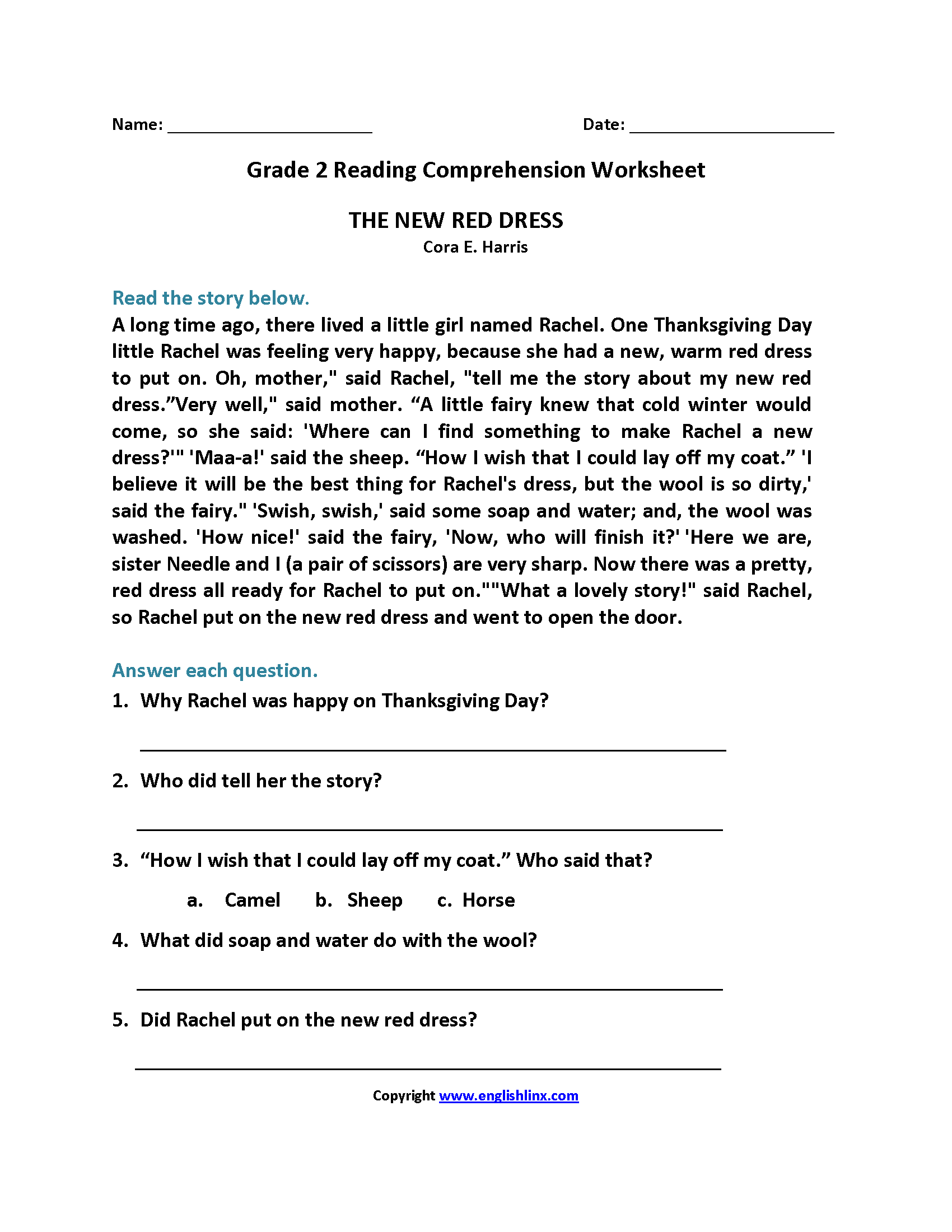 Spanish Reading Comprehension Worksheet | Reading Comprehension throughout Free Printable Spanish Reading Comprehension Worksheets