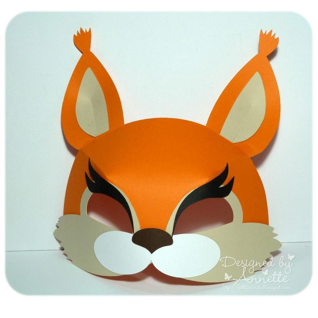 Squirrel Mask throughout Free Printable Chipmunk Mask