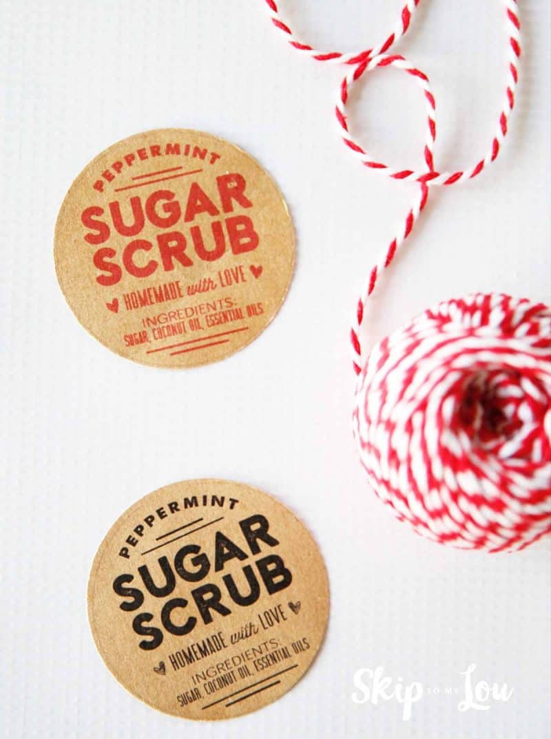 Sugar Scrub Recipe With Free Printable Labels | Skip To My Lou regarding Free Printable Sugar Scrub Labels