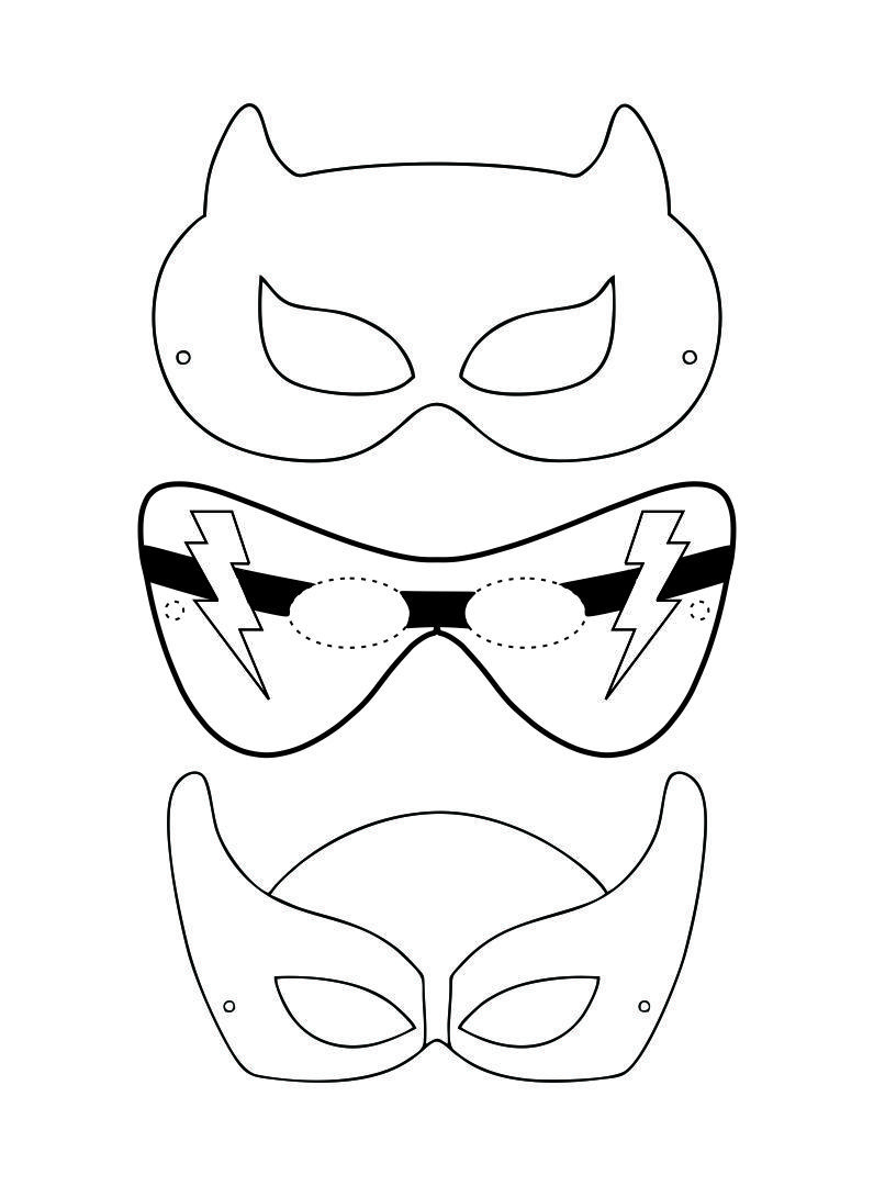 Super Hero Mask Template Printable | Mask Template Printable with regard to Superman Mask Printable Free