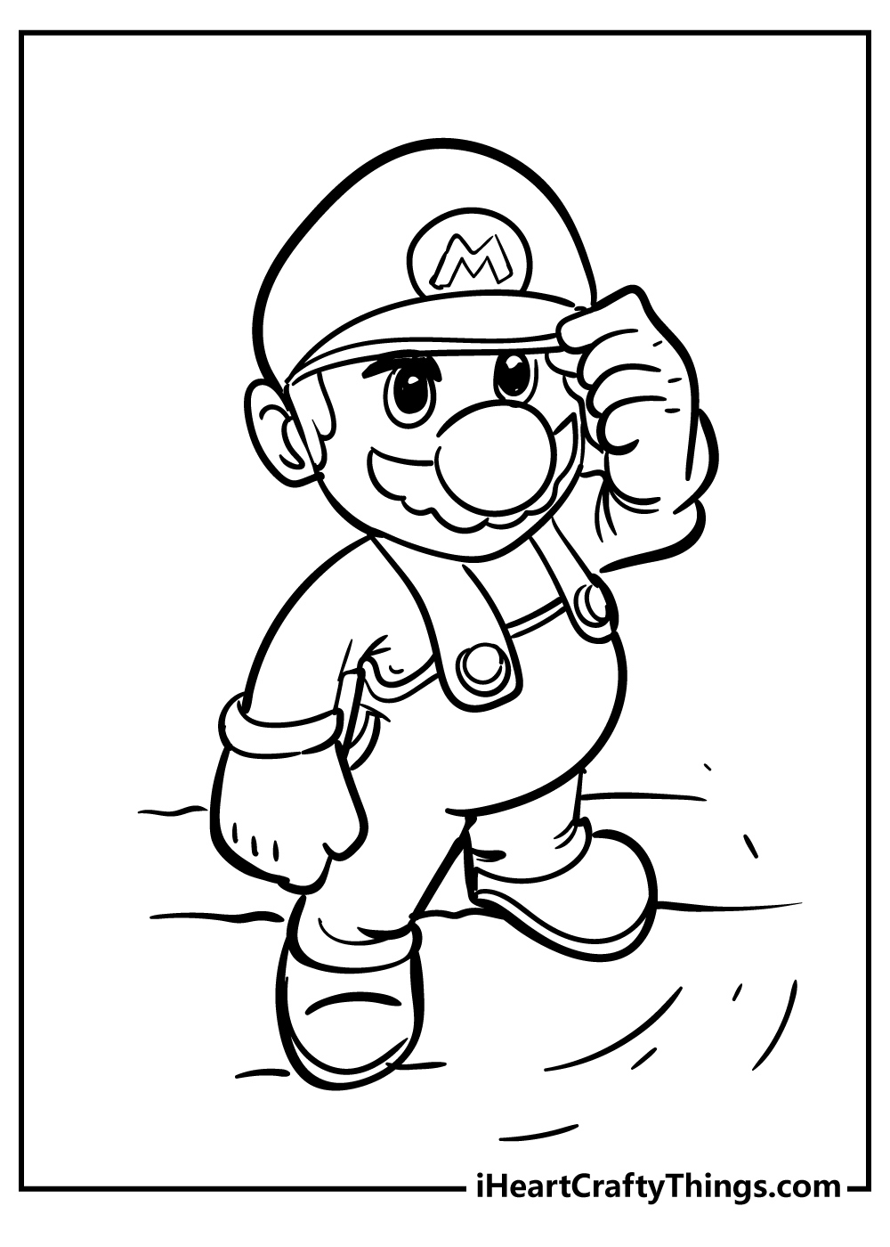 Super Mario Bros Coloring Pages (100% Free Printables) pertaining to Mario Coloring Pages Free Printable