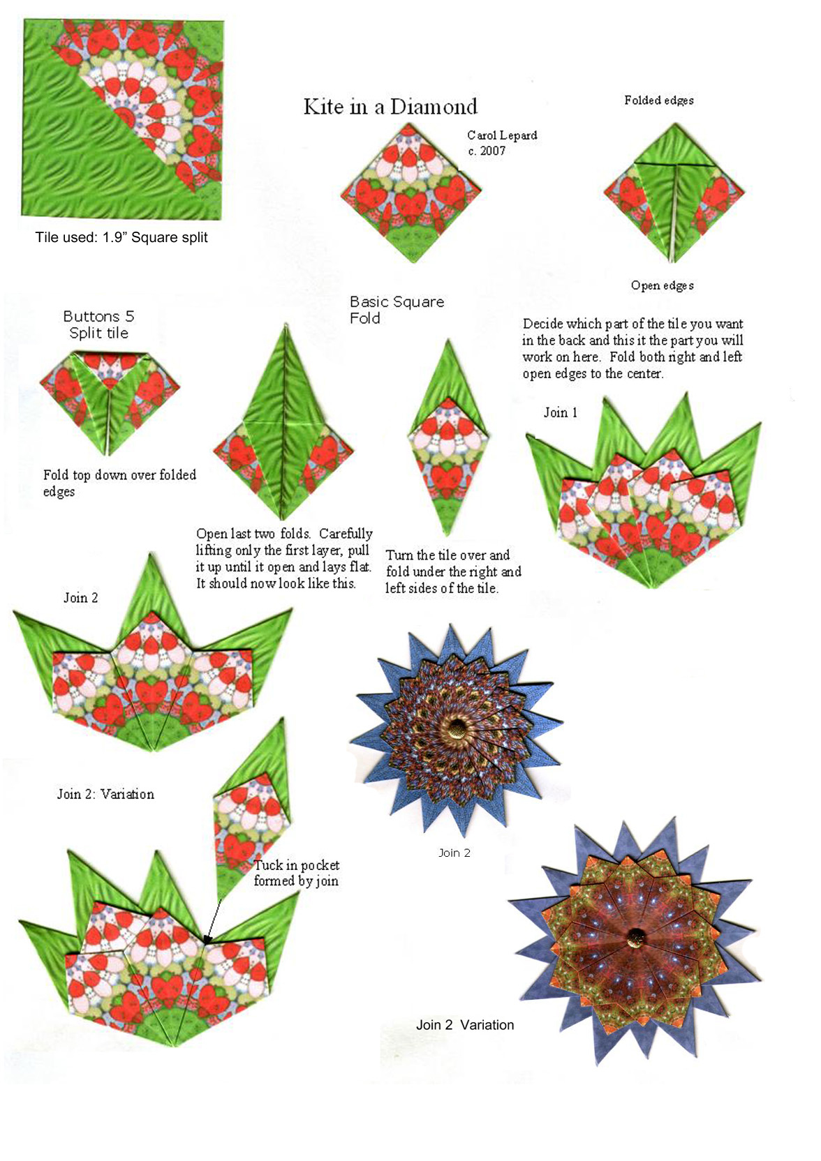 Teabag Fold Instructions throughout Free Printable Tea Bag Folding Patterns