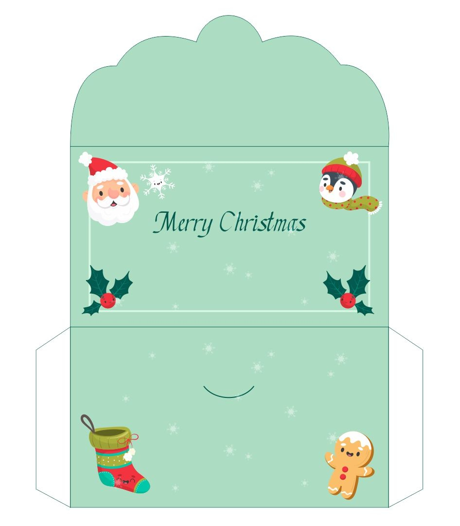 Teacher Appreciation Gift Tag Template with Free Printable Christmas Gift Card Envelopes