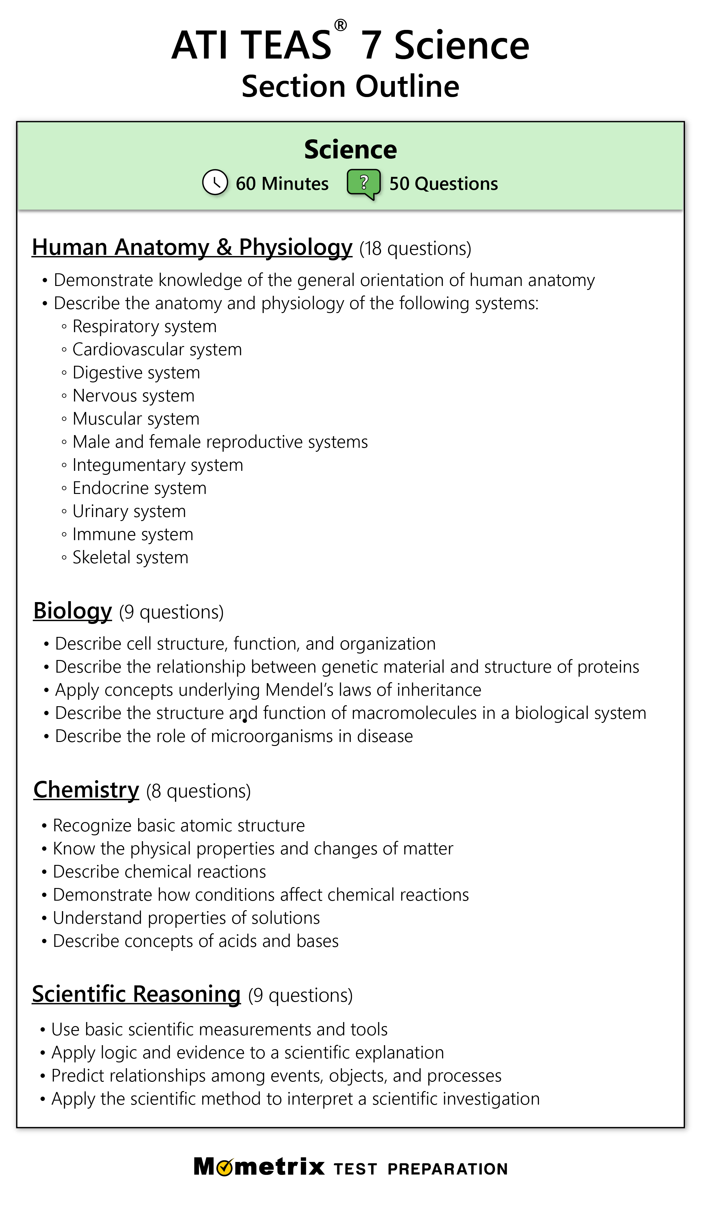 Teas 7 Science Practice Test (Updated 2024) regarding Free Printable Teas Practice Test