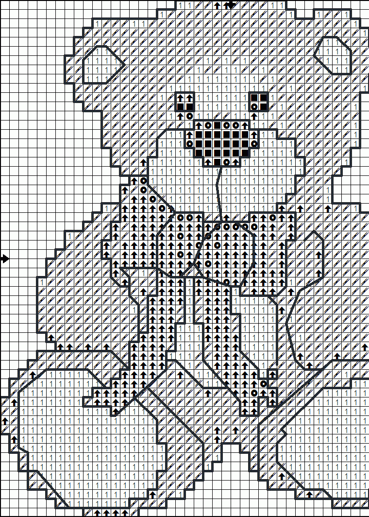 Teddy Bear Boy Stitch Free Pattern with Baby Cross Stitch Patterns Free Printable