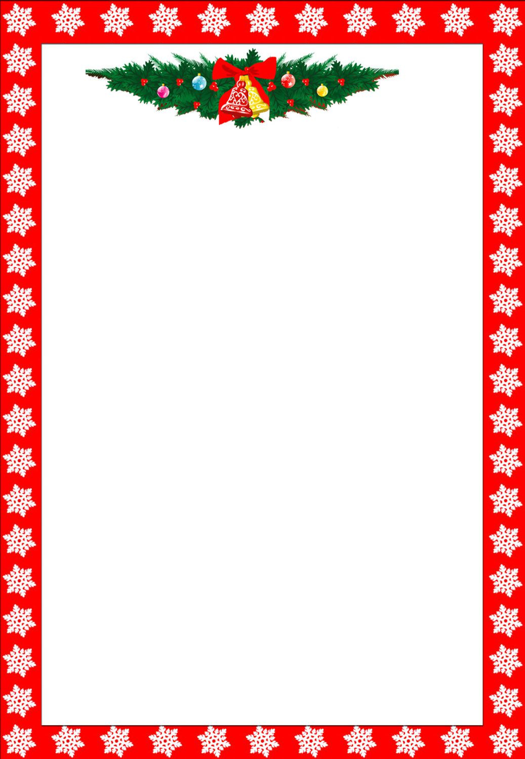 The Best Free Christmas Borders And Frames within Free Printable Christmas Frames and Borders