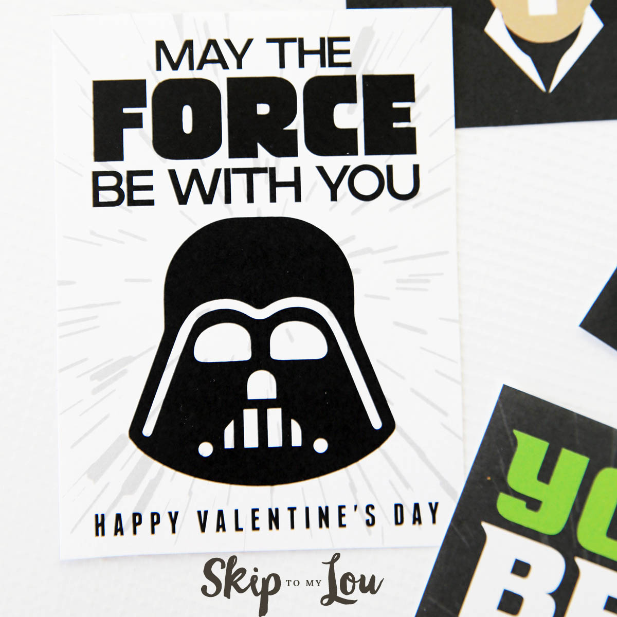 The Best Free Printable Star Wars Valentines - So Cool! | Skip To in Free Printable Lego Star Wars Valentines