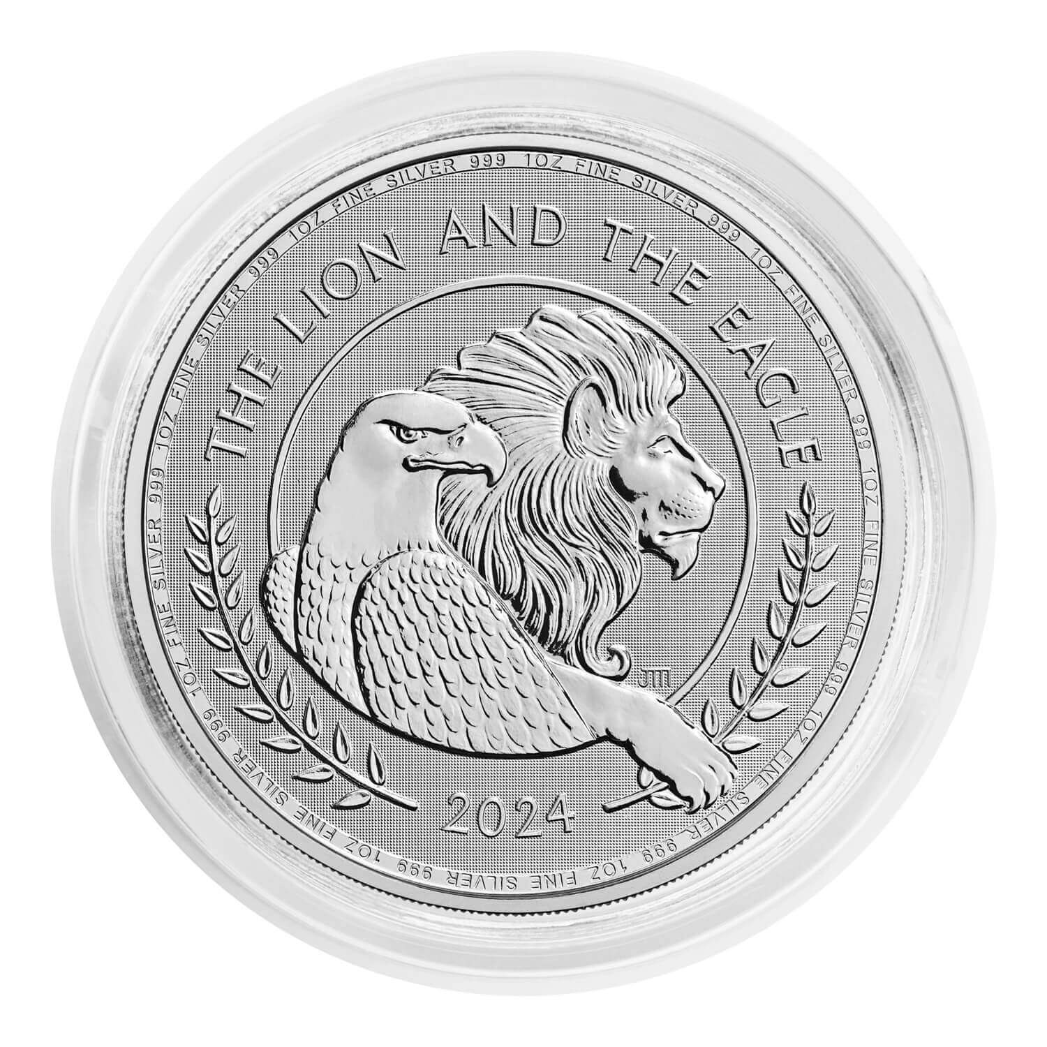 The British Lion &amp;amp; American Eagle 2024 1Oz Silver Bullion Coin with Free Printable American Eagle Coupons